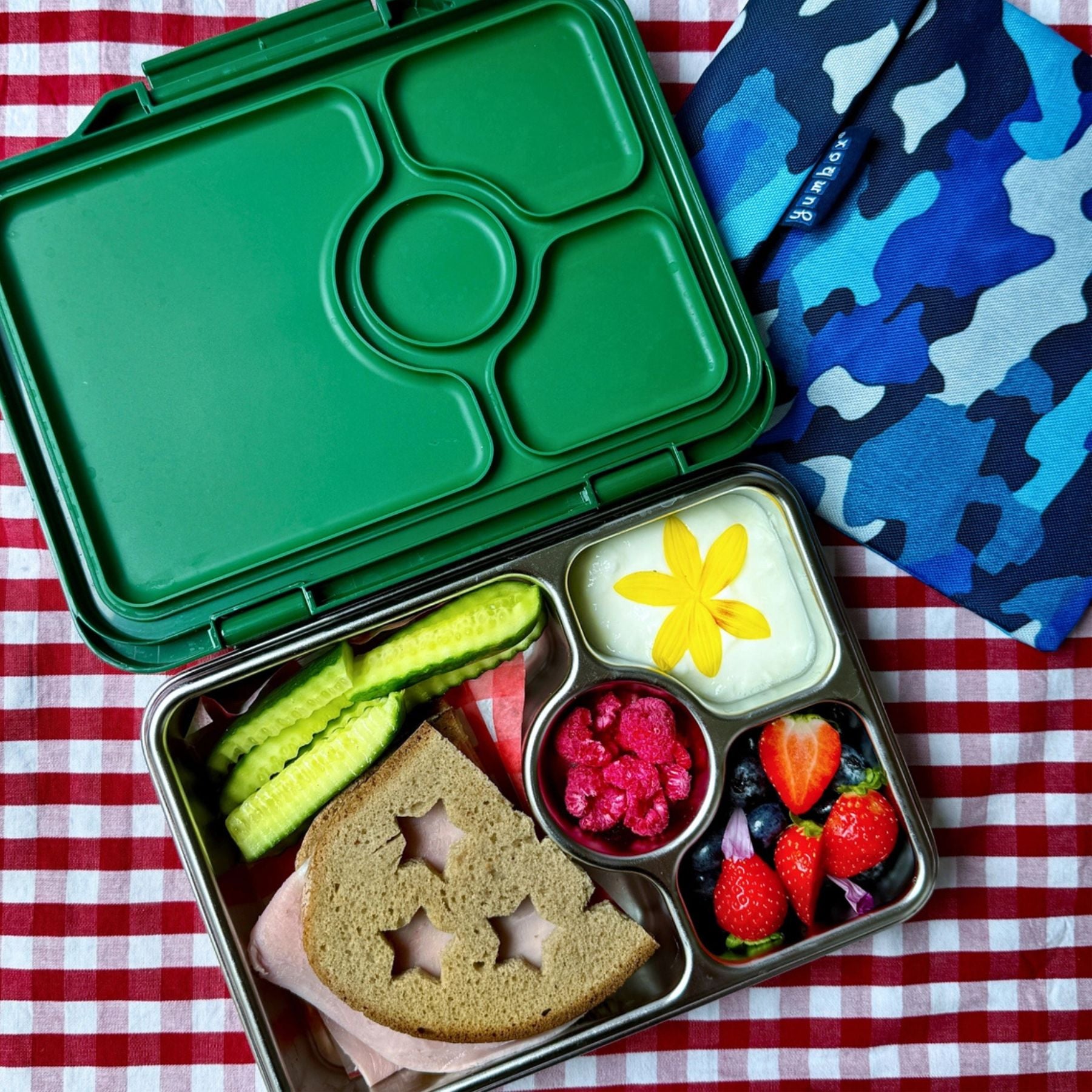 Yumbox Lunch Stainless Steel Leakproof Bento Box - Pret — Simply