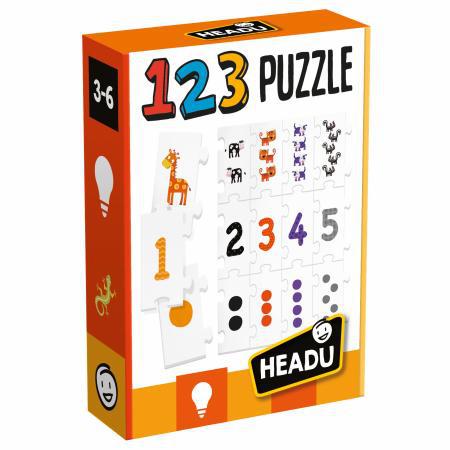 123 Puzzle-Simply Green Baby
