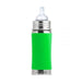 9 oz Vacuum Insulated Baby Bottle-Pura Stainless Steel-Simply Green Baby