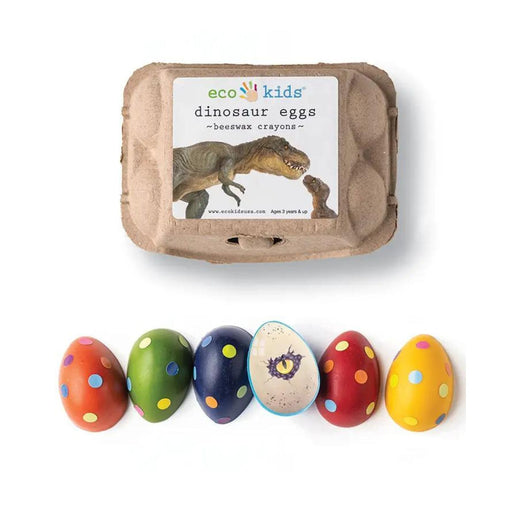 Beeswax Crayons, Dinosaur Egg-Eco-kids-Simply Green Baby