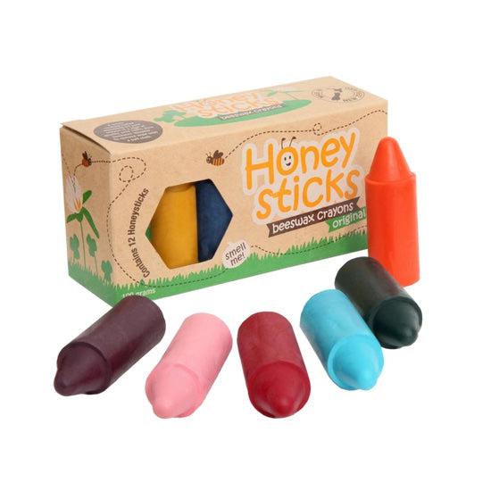 Honeysticks Beeswax Crayons-Simply Green Baby