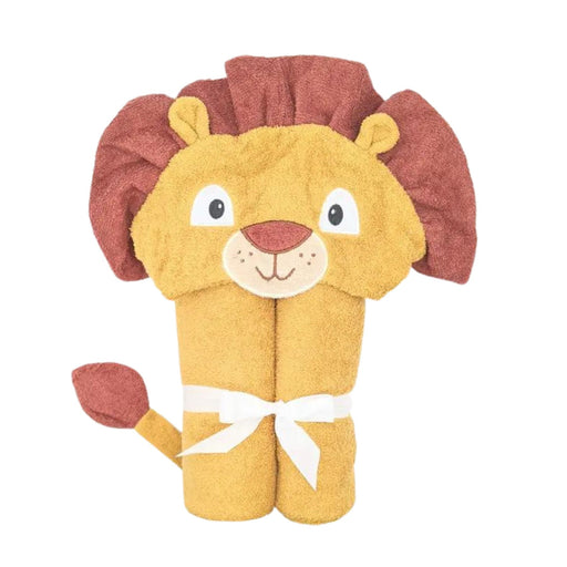 Kids Hooded Towel - Lion-Yikes Twins-Simply Green Baby