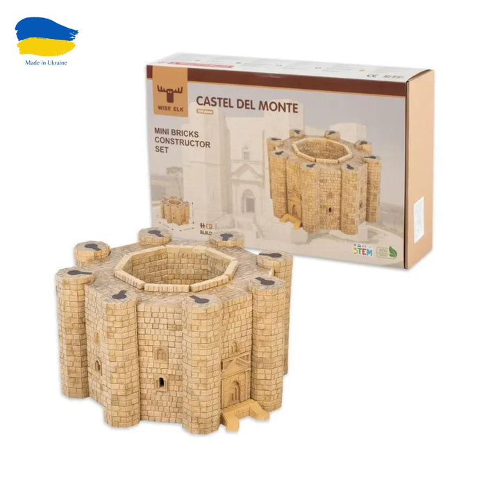 Mini Bricks Constructor Set, Castel Del Monte-Wise Elk-Simply Green Baby