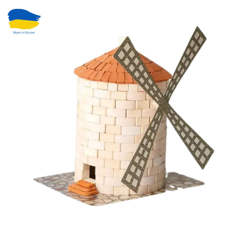 Mini Bricks Constructor Set, Windmill-Wise Elk-Simply Green Baby