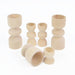 Natural Wooden Egg Cup-Simply Green Baby