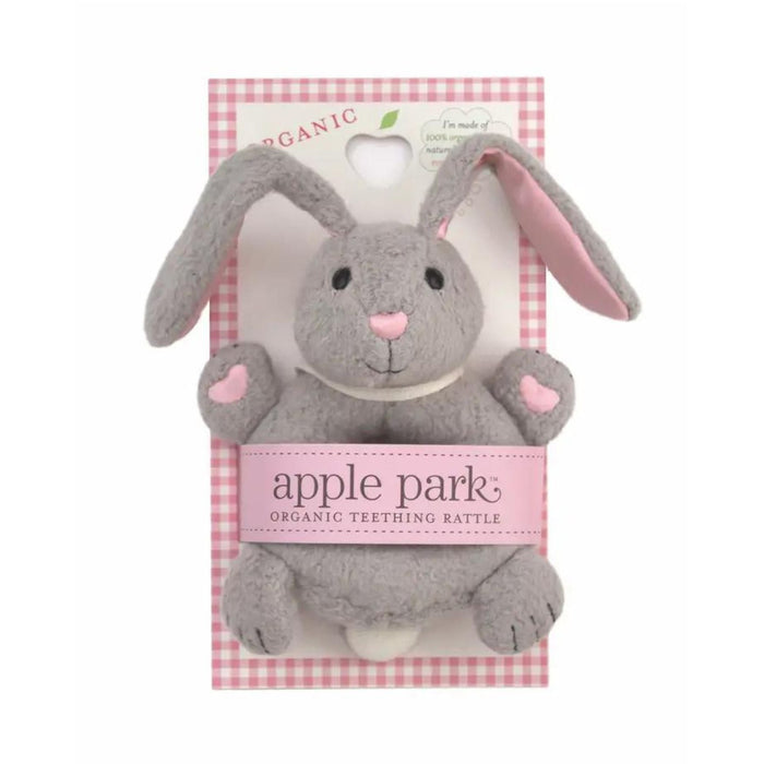 Organic Teething Rattle-Apple Park-Simply Green Baby