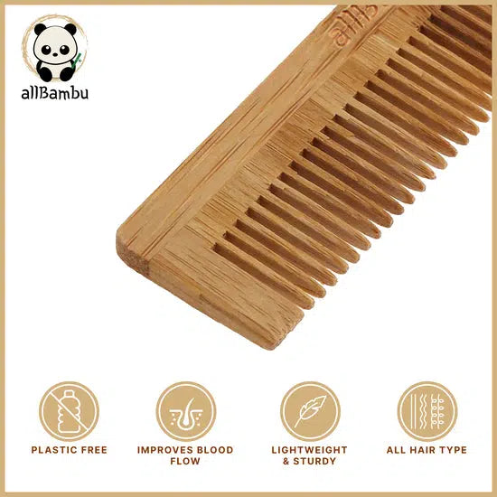 allBambu Bamboo Comb-Simply Green Baby