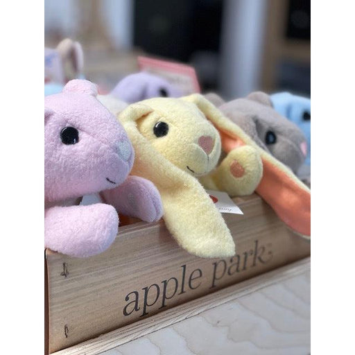 Apple Park Organic Fuzzy Bunny-Simply Green Baby