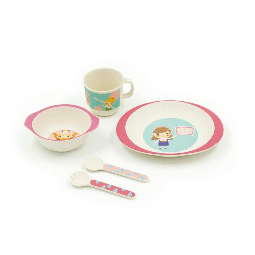 Kids 2024 bamboo dinnerware