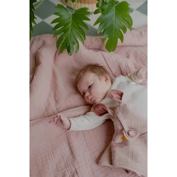 Bibs Organic Cuddle Cloth Kangaroo-Simply Green Baby