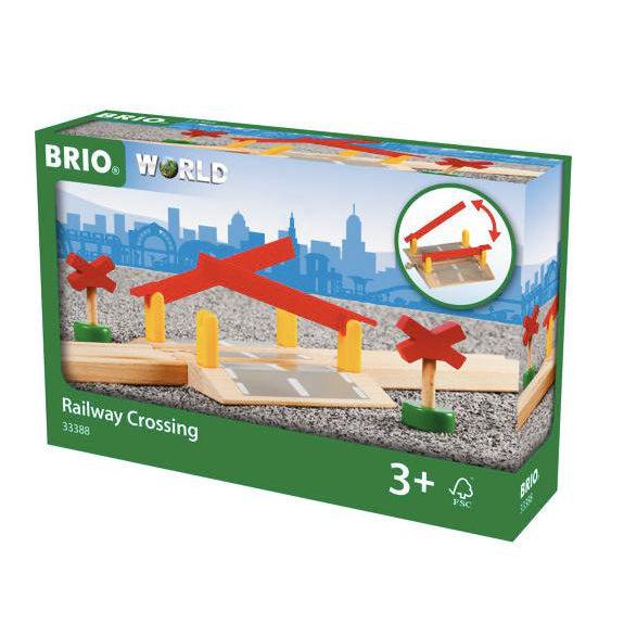 Brio Railway Crossing-Simply Green Baby
