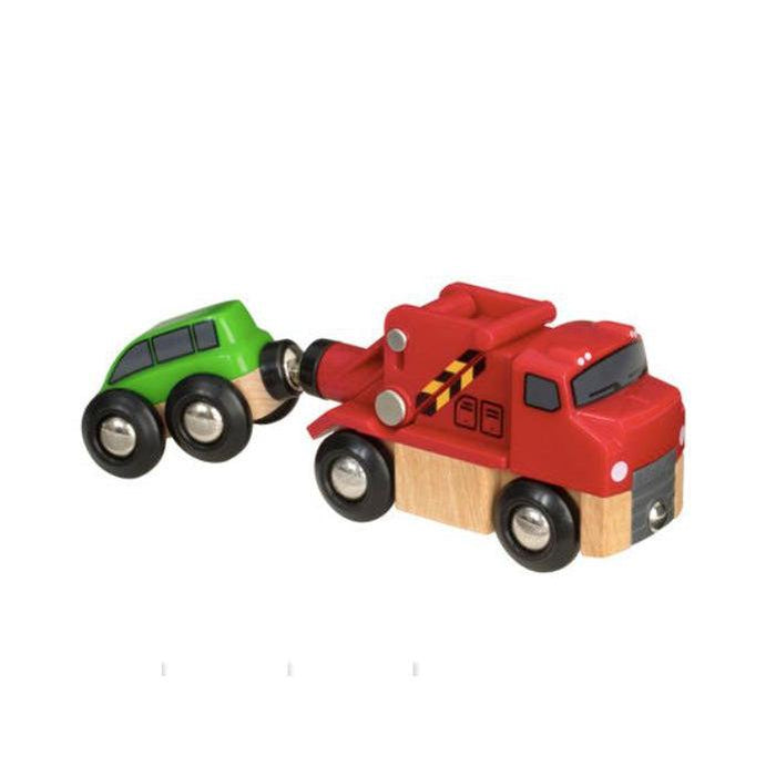 Brio Tow Truck-Simply Green Baby