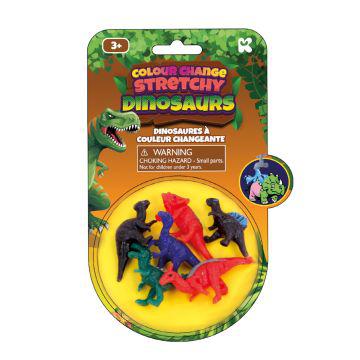 Colour Change Stretchy Dinosaurs-Simply Green Baby
