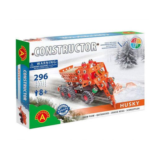 Constructor Husky Snow Plow-Simply Green Baby