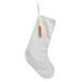 Cotton Christmas Stockings - Off White-Simply Green Baby