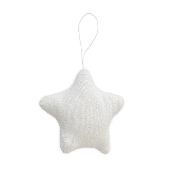 Cotton Fabric Ornaments - Off White-Simply Green Baby