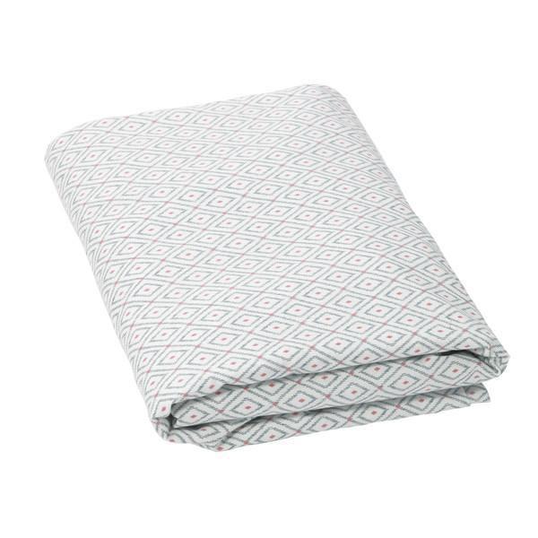 Diamond Fitted Crib Sheet-Simply Green Baby