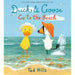 Duck & Goose Go To The Beach-Simply Green Baby