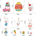 Easter Removable Window Stickers - Flag + Car-Simply Green Baby