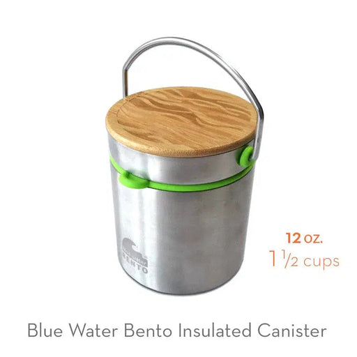 ECOlunchbox Blue Water Bento Insulated Canister-Simply Green Baby