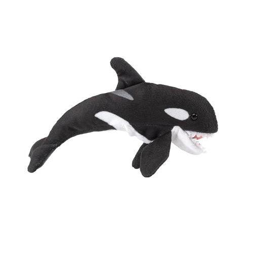 Folkmanis Finger Puppet - Orca Whale-Simply Green Baby