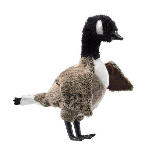 Folkmanis Puppet - Canada Goose-Simply Green Baby