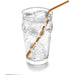 Fox Run Reusable Copper Bent Drinking Straws Set-Simply Green Baby