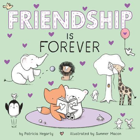 Friendship is Forever Board Book-Simply Green Baby