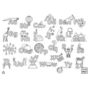 Funny Mat, Colouring Mat-Simply Green Baby