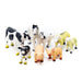 Green Rubber Toys - Farm Animals Collection-Simply Green Baby