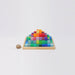 Grimm's Learning - Stepped Pyramid 2cm-Simply Green Baby