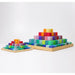 Grimm's Learning - Stepped Pyramid 4cm-Simply Green Baby