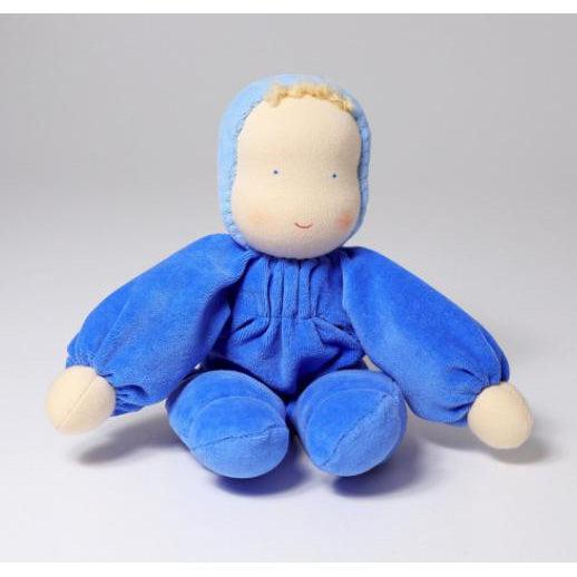 Grimm's Soft Doll Blue-Simply Green Baby