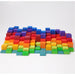 Grimm's Stepped Counting Blocks - Large 4cm-Simply Green Baby