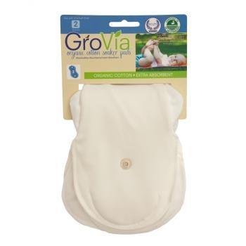 Grovia Organic Cotton Soaker Pad - 2 pack-Simply Green Baby