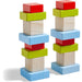 Haba 3D Arranging Game - Wooden Building Blocks, Four By Four-Simply Green Baby