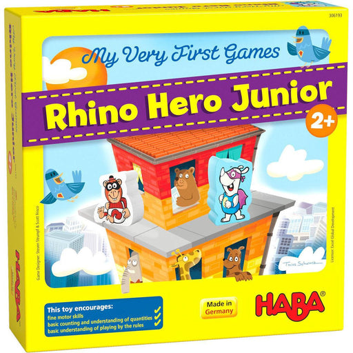 Haba Game - My Very First Fish Game - Rhino Hero Junior-Simply Green Baby
