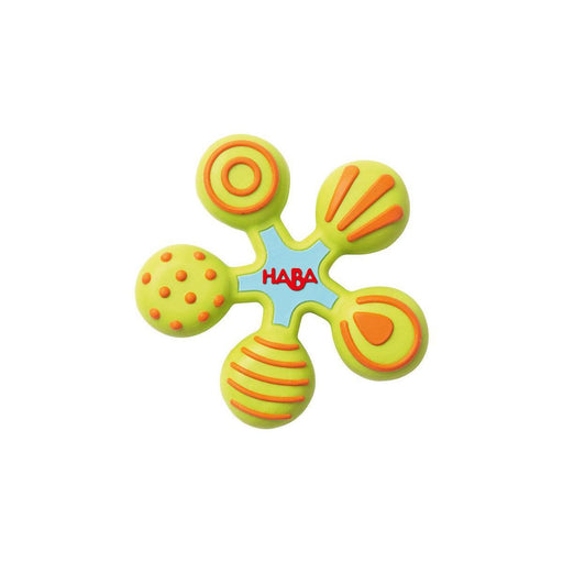 Haba Silicone Clutching Teether - Star-Simply Green Baby