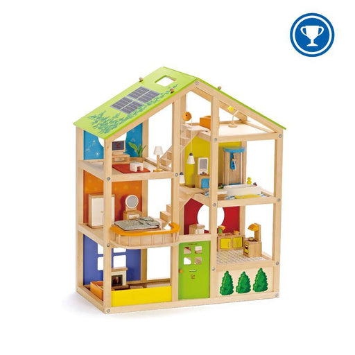 Hape All Season House - Furnished-Simply Green Baby