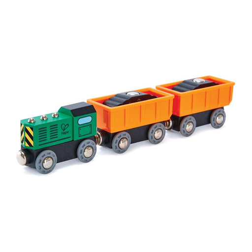 Hape Diesel Freight Train-Simply Green Baby