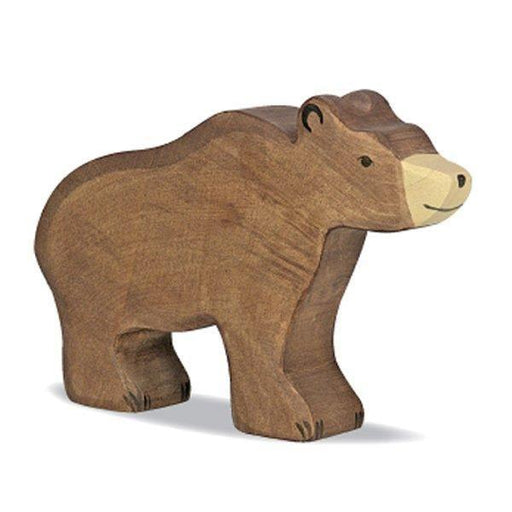 Holztiger - Brown Bear-Simply Green Baby