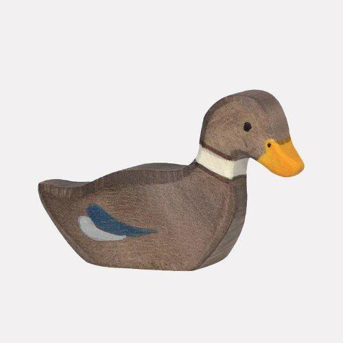 Holztiger - Duck, Swimming-Simply Green Baby