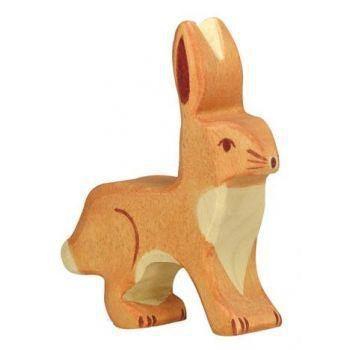 Holztiger - Hare, With Upright Ears-Simply Green Baby