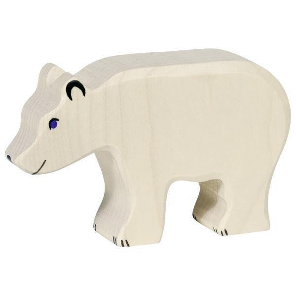 Holztiger - Polar Bear, Feeding-Simply Green Baby