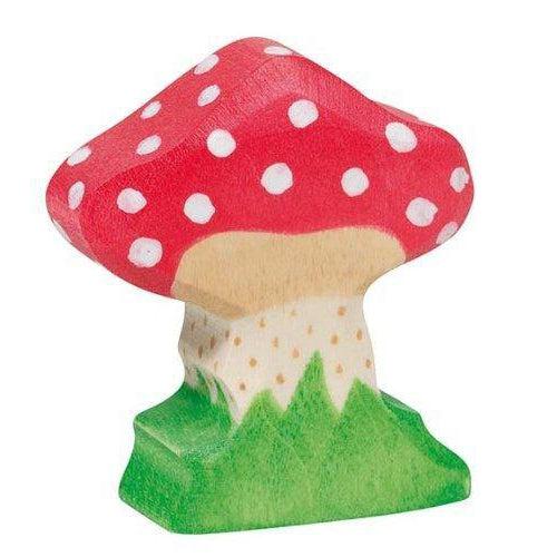 Holztiger - Toadstool, Large-Simply Green Baby
