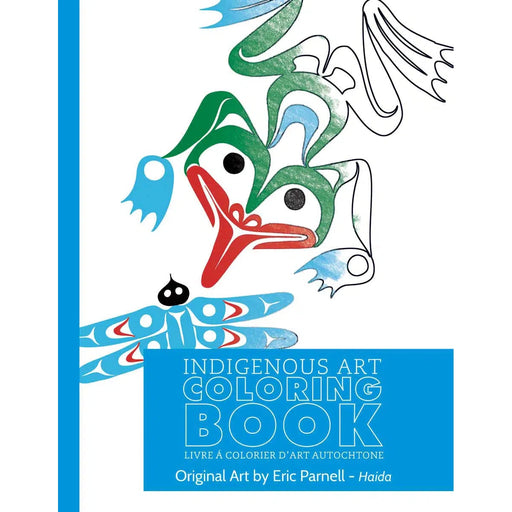 Indigenous Art, Colouring Book - Haida-Simply Green Baby
