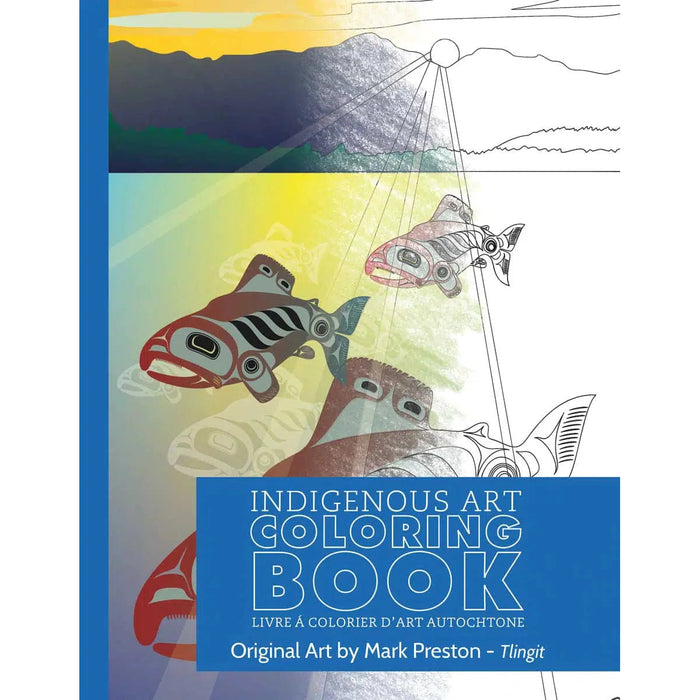 Indigenous Art, Colouring Book - Tlingit-Simply Green Baby
