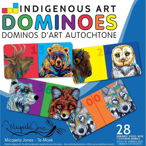 Indigenous Art, Dominoes-Simply Green Baby