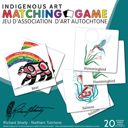 Indigenous Art, Matching Game-Simply Green Baby