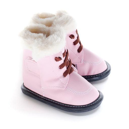 Jack & Lily - My Boots, Willow Pink-Simply Green Baby